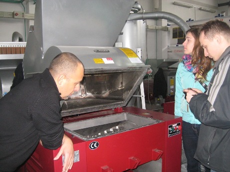Visit in Wartacz Company - schredding machines producer